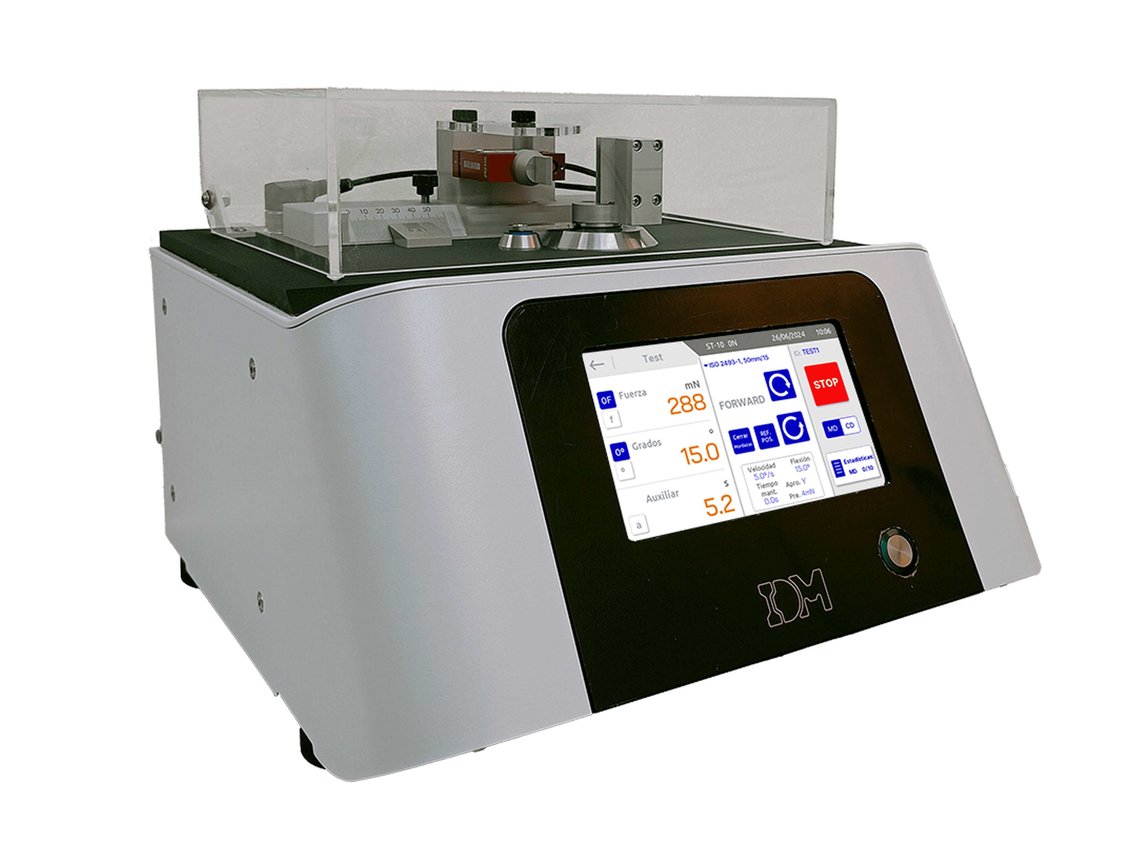 UNIVERSAL RIGIDIMETER PNEUMATIC AND MANUAL PRESS (ST-10 / ST-10M)