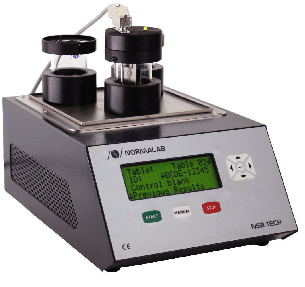 Salts in crude oil (electronic method)