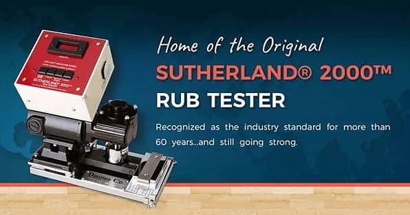 SUTHERLAND® 2000™ Rub Tester