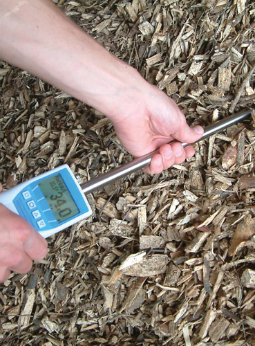 Wood Chip Moisture Meter with Insertion Probe BLL