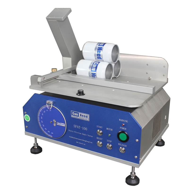 เครื่องทดสอบค่าสัมประสิทธิ์แรงเสียดทานแบบมุมเอียง (Static Friction Angle Tester (Tilt Table))