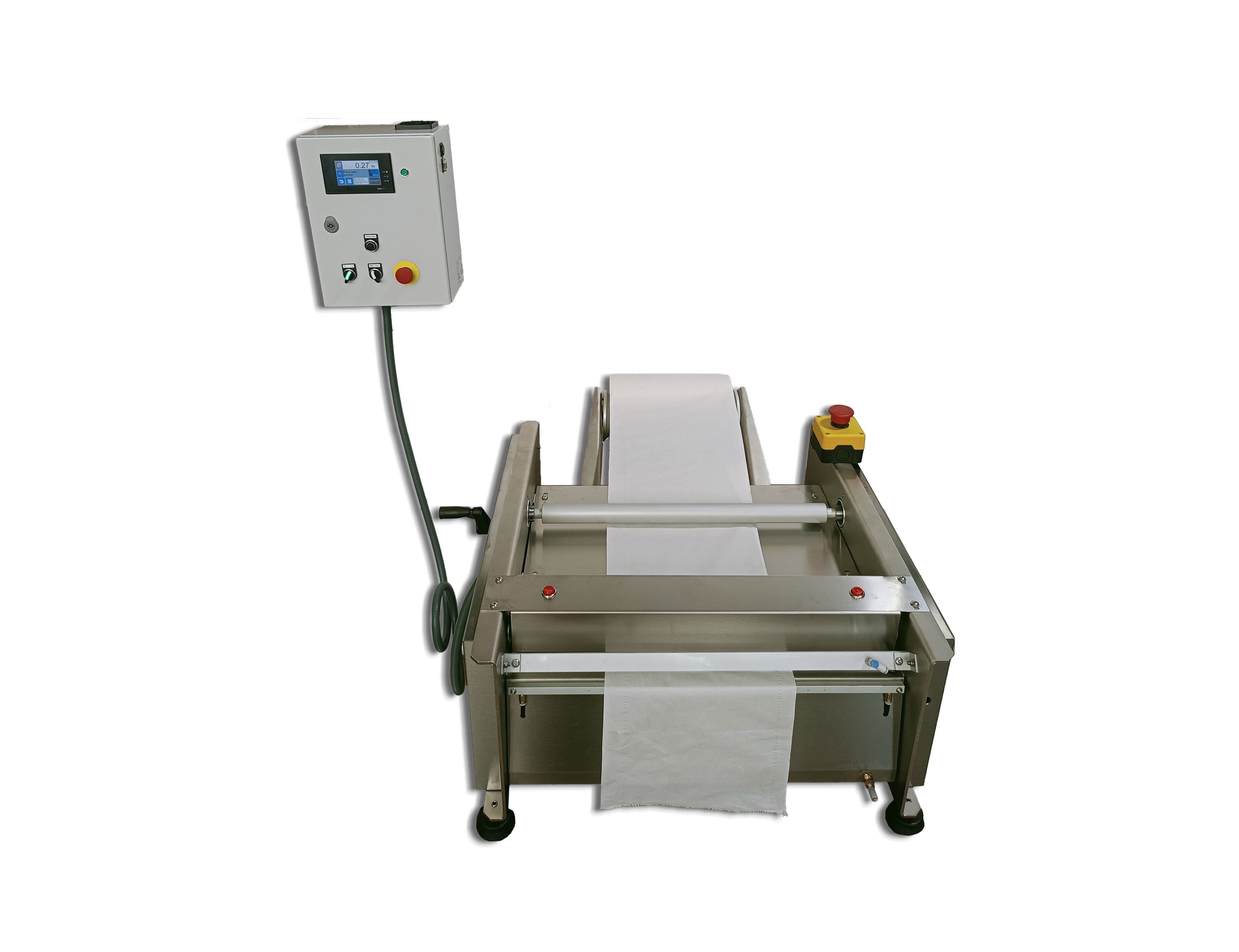 DIGITAL METER COUNTING BENCH FOR TISSUE PAPER ROLLS (CM01)